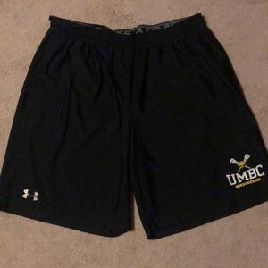 UMBC lacrosse under armour shorts